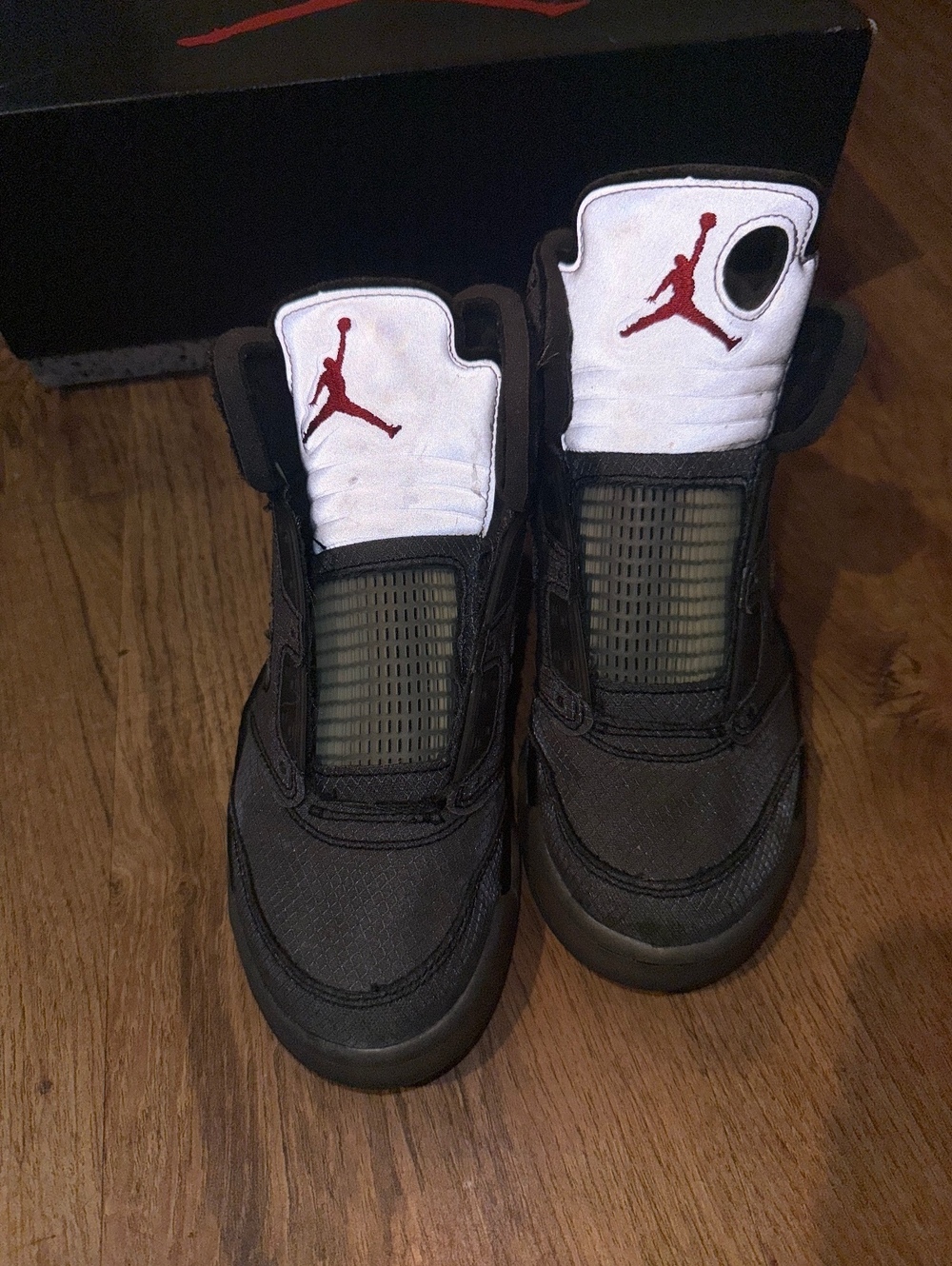 Jordan 5 Retro Off-White Black - Picture 4 of 8